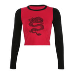 T-Shirt Gothique Dragon 
