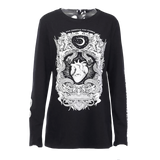 Gothic-T-Shirt<br> Lange Ärmel 