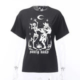 T-Shirt Gothique <br /> Party Hard