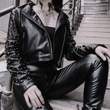 Gothic Jacket<br> Rivet Leather