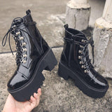 Gothic Boot<br> Flat Sole 