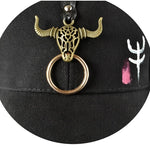 Gotische Mütze<br> Stierkopf
