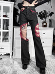 Gothic Pants<br> Blood Moon Cut-Out