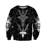 Gothic-Pullover<br> Satanisches Tattoo