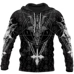 Gothic-Pullover<br> Satanisches Tattoo