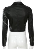 Gothic Jacket<br> Chained Motorcycle 