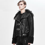 Gothic jackets<br> Fur Collar